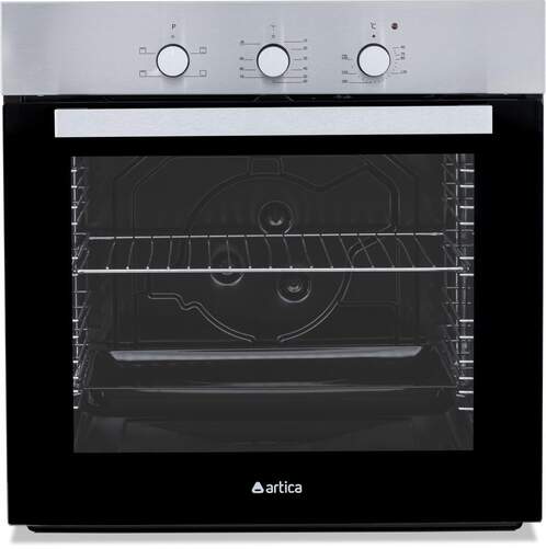 Horno Artica AHB8004X - Clase A, 87L, Est&aacute;tico, 5 Funciones, Grill, Temporizador