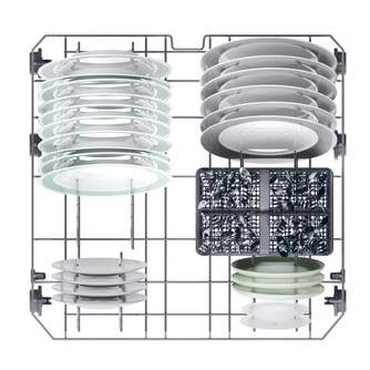 LVJ. CANDY CF3C7F0X 8P INOX 47DB WIFI