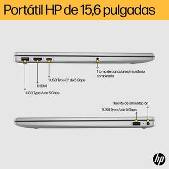 PORTATIL HP 15-FC0130NS R7 7730U 8/512GB 15,6%%%quot; W11