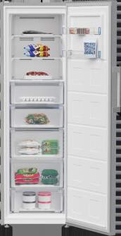 CONG.VER BEKO B3RFNE314XB 187x60 NF LOOK INOX