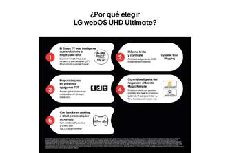 TV LG 75%%%quot; 75UA75006LA UHD ALFA7 WEBOS25 HDR10/HLG