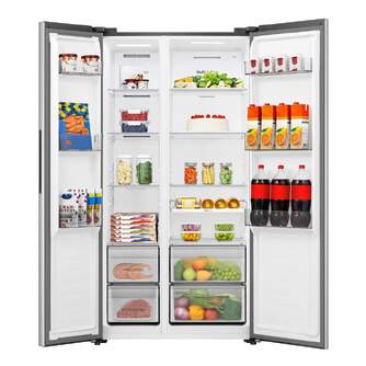 FRI. HISENSE RS3P558NEIC 179x91 NF INOX DSP METALC