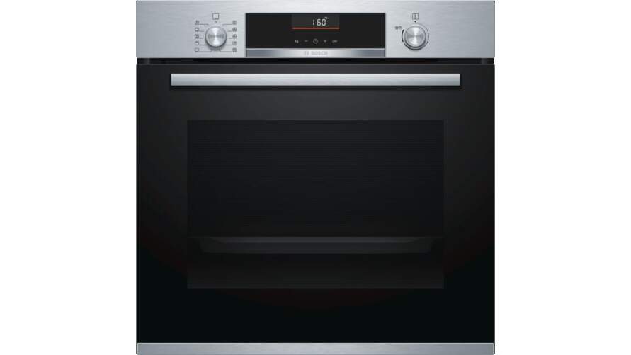 Horno Bosch HBA5360S0 - A, 71L, 60cm, 7 Funciones, Calentamiento 3D, 10 Recetas Gourmet, CliRails