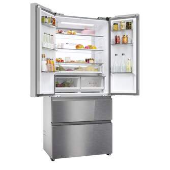 FRI. HAIER HFR7819ENGC 190x83x64 FD NF DISP INOX