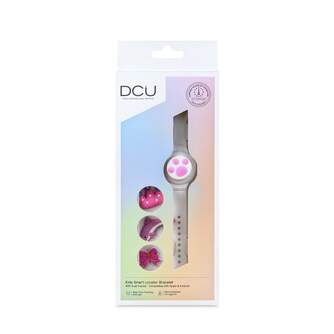 PULSERA LOCALIZADORA DCU CHARMBAND NI%%%#209;@S BLANCO