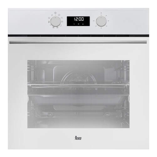 Horno Teka HSB640 Blanco - Clase A+, 60cm, 70L, 9 Funciones, HydrocleanPRO, Gu&iacute;a Telesc&oacute;pica