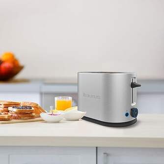 TOST. TAURUS MY TOAST LEGEND 1R LARGA INOX 1000W
