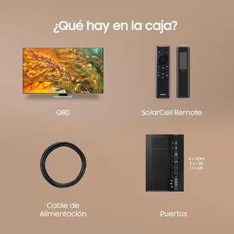 TV SAMSUNG 65%%%quot; TQ65Q80D QLED UHD FULLARRAY 120HZ