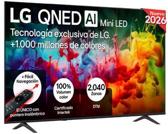 TV LG 75%%%quot; 75QNED70B6A UHD QNED MINILED A7 WEBOS26