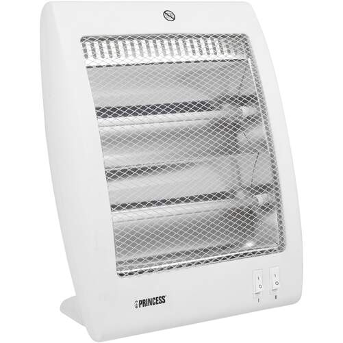 Calefactor infrarrojos Princess KA5127 - Cuarzo, 800W, 2 potencias, Termostato