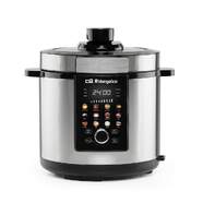 Olla a presi&oacute;n el&eacute;ctrica Orbegozo HPE6500 - 6 Litros, 1000 W, 12 Men&uacute;s de cocci&oacute;n, Programable