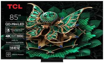 TV TCL 85%%%quot; 85C7K UHD MINILED GOOGLETV 144HZ B%%%amp;O