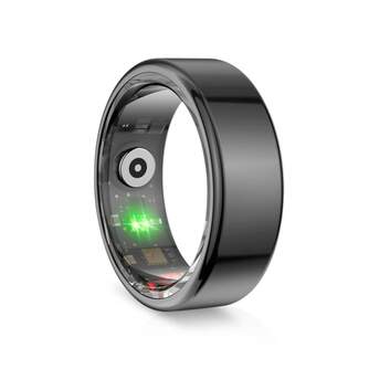 SMARTRING KSIX SATURN NEGRO L TALLA 11 20,6 mm