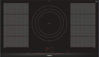 Placa inducci&oacute;n Siemens EX975LVV1 - 90cm, Zona 32cm, Doble Zona FlexInduccion,FryingSensor