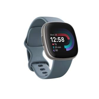 SMARTWATCH FITBIT VERSA 4 FB523SRAG BLUE/PLATINUM