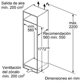 FRI. BOSCH KIR81ADD0 177x56x55 1P CICLICO INT