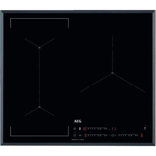 Placa Inducción AEG IAE63421FB - 3 Zonas, Zona Flexible, SenseBoil, MaxiSense, PowerBoost