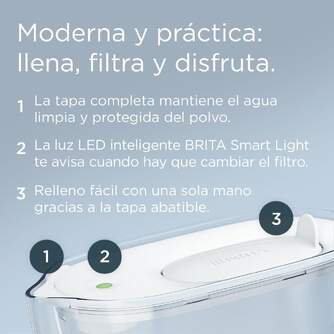 JARRA BRITA STYLE AZUL 3 FILTROS MAXTRA  1058103