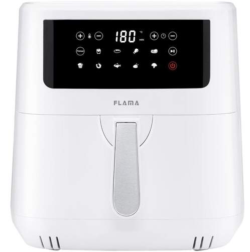 Freidora Aire Flama 691FL - 2150W, 7.5 Litros, 9 Programas, 4 Funciones, Blanca