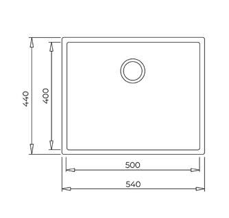 FREG. TEKA SQUARE 50.40 TG  BLANCO ARTI 115230024