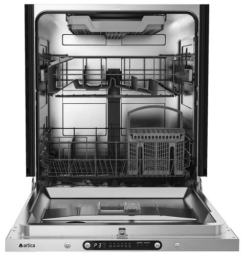 Lavavajillas Integrable Artica ALVI76030D - 60cm, 14 Servicios, Apertura autom&aacute;tica