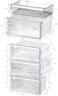FRICOM. BOSCH KGN392ICF 203x60 NF INOX