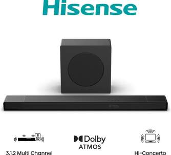 BARRASONIDO HISENSE AX3120Q 3.1.2 440W DOLBYATMOS