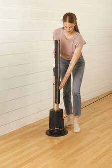 VENTILADOR PIE SHARK TF200SEU 90W SIN ASPAS MD