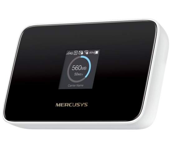Modem Mercusys MT115 - Pantalla 1,44", 4G LTE, 2400 mAh, M&oacute;vil, Wi-Fi