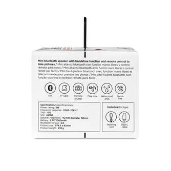 ALTAVOZ DCU MINI BLUETOOTH 5W RANURA TF NEGRO