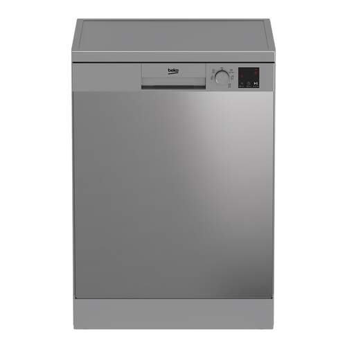 Lavavajilals Beko BDFN05330X - 5 programas, 13 servicios, 49 dBA, Clase D, Inox