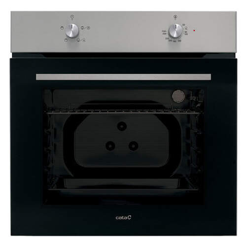 Horno Cata SES7004X/C 07044351 - Clase A, 72 L, 4 Programas, Negro