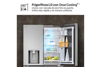 FRI. LG GMF961PY3E 180x91 4P 645L INOX INSTAVIEW