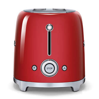 TOST. SMEG TSF02RDEU 2R LARGA ROJO 1500W