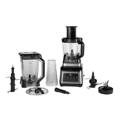 Procesador Alimentos Ninja BN800EU - 1200W, Bol de procesado + Jarra Batidora + Vaso Individual