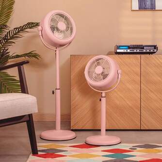 VENTILADOR PIE CECOTEC 250 PINK RETR 25W 25CM 8204