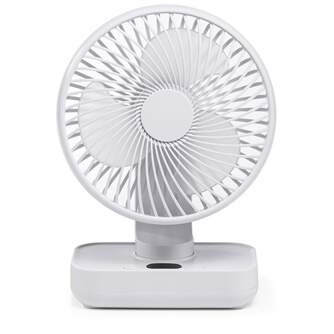 VENTILADOR SOBREMESA CRISTAL MINIFAN BLANCO PORTAT