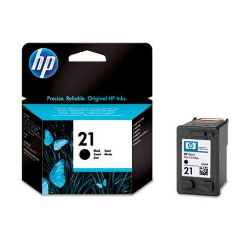 Cartucho de tinta HP 21 C9351AE - Color negro