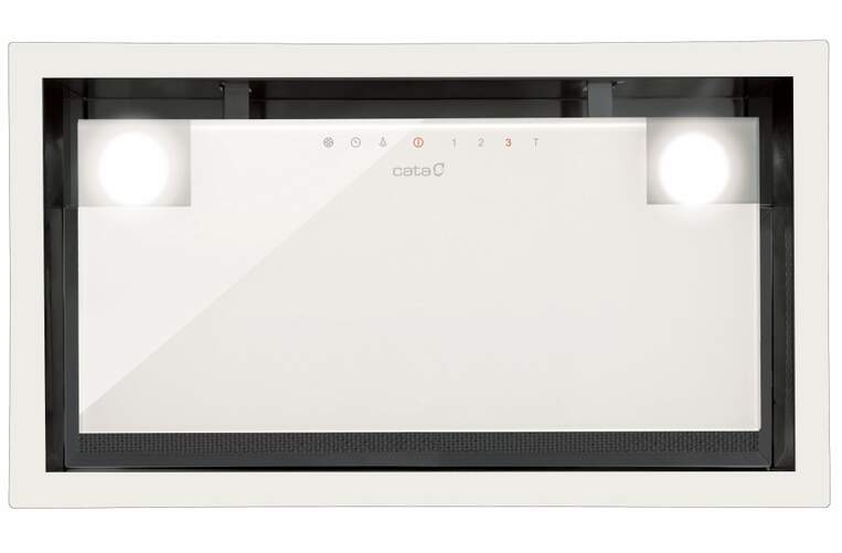 Grupo filtrante Cata GC Dual A WH 45 - Clase A, 50cm, 820 m3/h, 5 Potencias, LED, Blanco