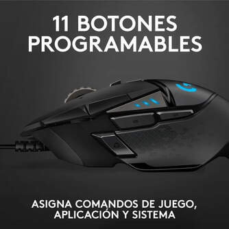 RATON LOGITECH G502 HERO EWR2 25600 DPI