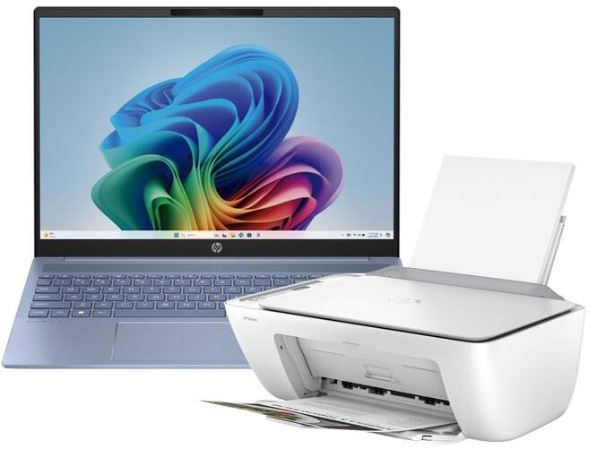 Pack Port&aacute;til HP 16-AG1007NS + Impresora HP 2810 - 16,1", Ryzen 7 AI, 16GB RAM, SSD 1TB, Windows 11