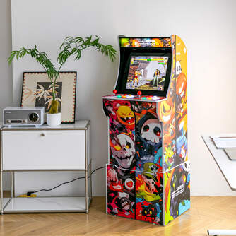 MAQUINA ARCADE AMSTRAD AMS-RETROGAME-MONSTERS