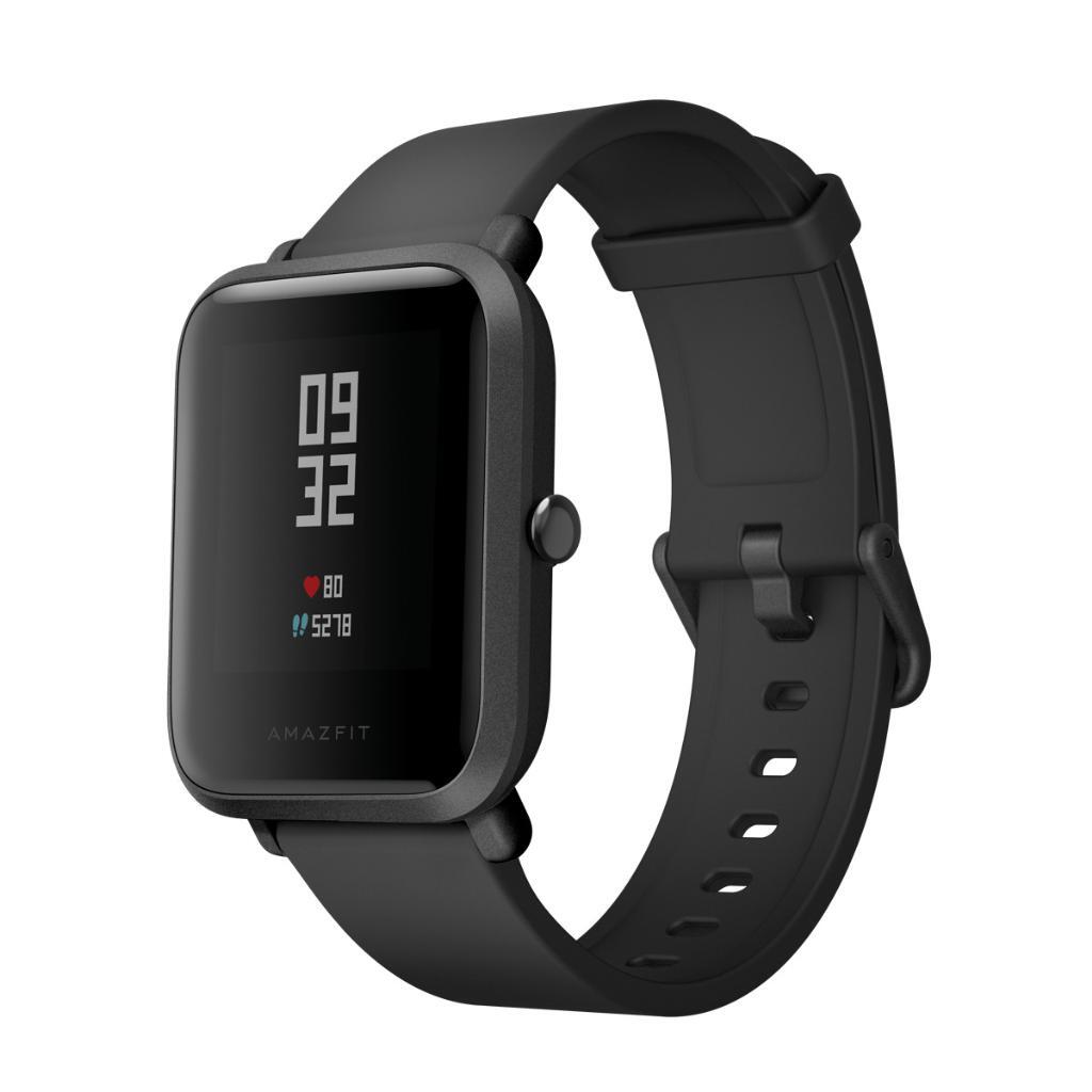 Amazfit Bip Lite reloj smartwatch negro reacondicionado 19.50 cm policarbonato 1.28 3 atm black global 128 pulsometro xiaomi inteligente 45