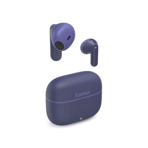 Auriculares Hama Freedom Light II Azul - Batería 20h, BT, Micro, Asistentes Voz, Sensor Táctil