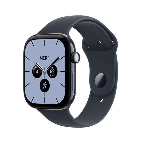 Apple Watch Series 12 GPS +Cellular - Azul marino, 46mm, frec. card&iacute;aca, 24h aut., GPS, talla M/L