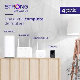 ROUTER STRONG 5G AX3000 WIFI WPA3 TARJETA SIM G5