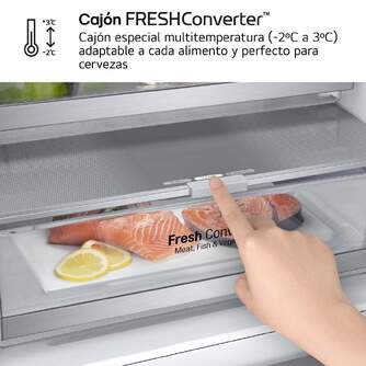 FRICOM. LG GBB92MBB3P 203x60x68 NF INOX