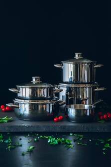 BATERIA COCINA MONIX OPTIMA 4 PZAS TAPAS