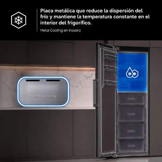 FRI. SAMSUNG RR70H39DCFEF 186x60 1P NF DSP GRAFITO