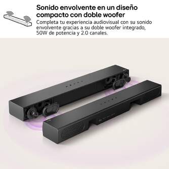 BARRASONIDO LG S20A 2.0 50W DOLBY DIGITAL BT HDMI